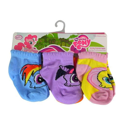 Chaussettes - My Little Pony - Bambin Filles 6Pack 6 Paires 12-18M M02621B