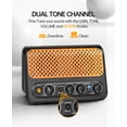 thumbnail image 2 of Amplificador de guitarra eléctrica portátil LEKATO de 10 W con Bluetooth, 2 of 8