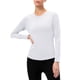 thumbnail image 1 of TFixol Camiseta de entrenamiento para mujer Camiseta elástica de secado rápido con empalme de malla de manga larga, 1 of 8