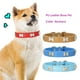 thumbnail image 2 of Billuyoard Collar de perro elegante para perros pequeños y medianos, hebillas ajustables, ropa cómoda, collares de tamaño ajustable Suministros para perros Caqui 1.5*30cm, 2 of 5