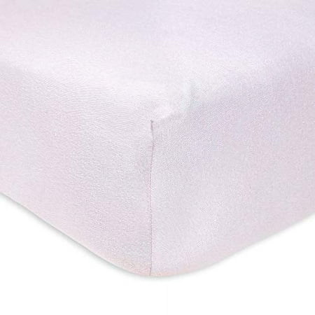 UPC: 0843474187583 | Burt s Bees Baby – Fitted Crib Sheet  Solid Color  100% Organic Cotton Crib Sheet for Standard Crib and Toddler Mattresses (Soft Lavender)