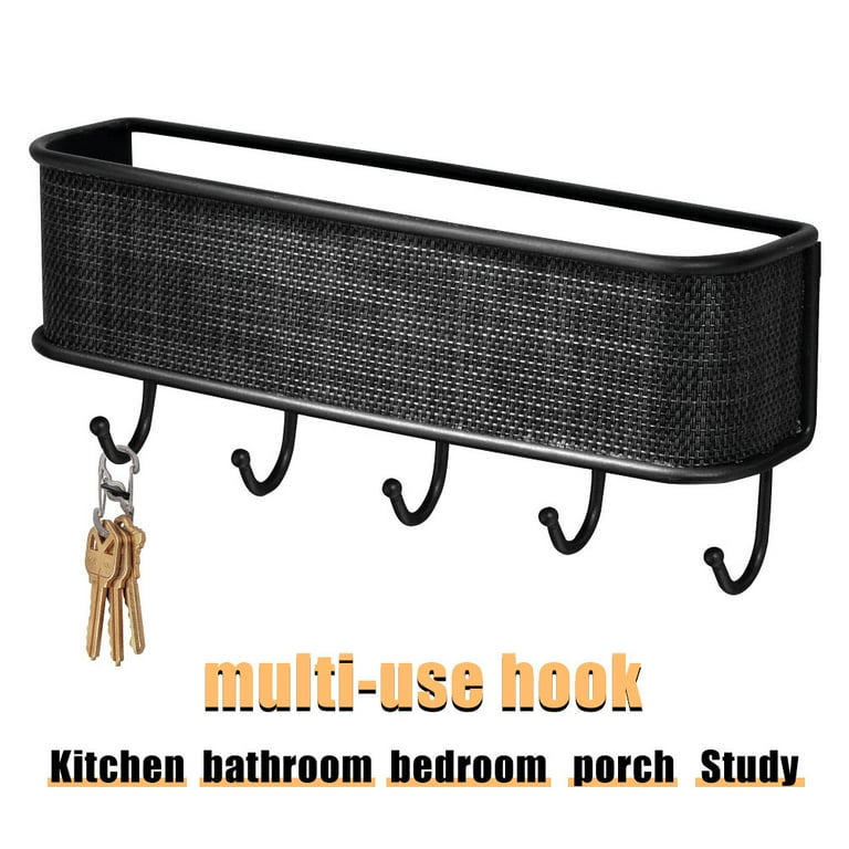 Metal Antique Wall Mount Keys Hook Hat Coat Key Ring Leash 3 Storage Hooks Rack Metal Antique Wall Mount Keys Hook Hat Coat Key Ring Leash 3 Storage Hooks Rack