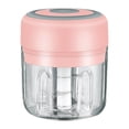 thumbnail image 2 of Household Electric Mini Garlic Chopper Food Chopper with Two Blade, Vegetable Chopper Mini Chopper for, 2 of 8