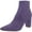 Purple, variant on Betsey Johnson Womens Cady Embellished Block Heel Ankle Boots