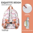 thumbnail image 4 of Cute Cartoon Unicorn Backpack Rainbow Fantasy Theme with Magical Galaxy Print for s and Students, 4 of 6
