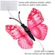 thumbnail image 2 of Decoración de pared con mariposas en 3D, 48 piezas, decoraciones para fiestas de cumpleaños, decoraciones para tartas con mariposas, manualidades de pared para hacer tú mismo, 2 of 5