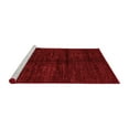 thumbnail image 2 of Ahgly Company Machine Washable Indoor Rectangle Abstract Red Modern Area Rugs, 5' x 7', 2 of 4