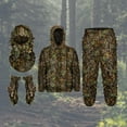 thumbnail image 6 of Koolsoo 3D Leafy Full Gloves Set Wildlife Photography Ghillie Suit, XL XXL, 6 of 7