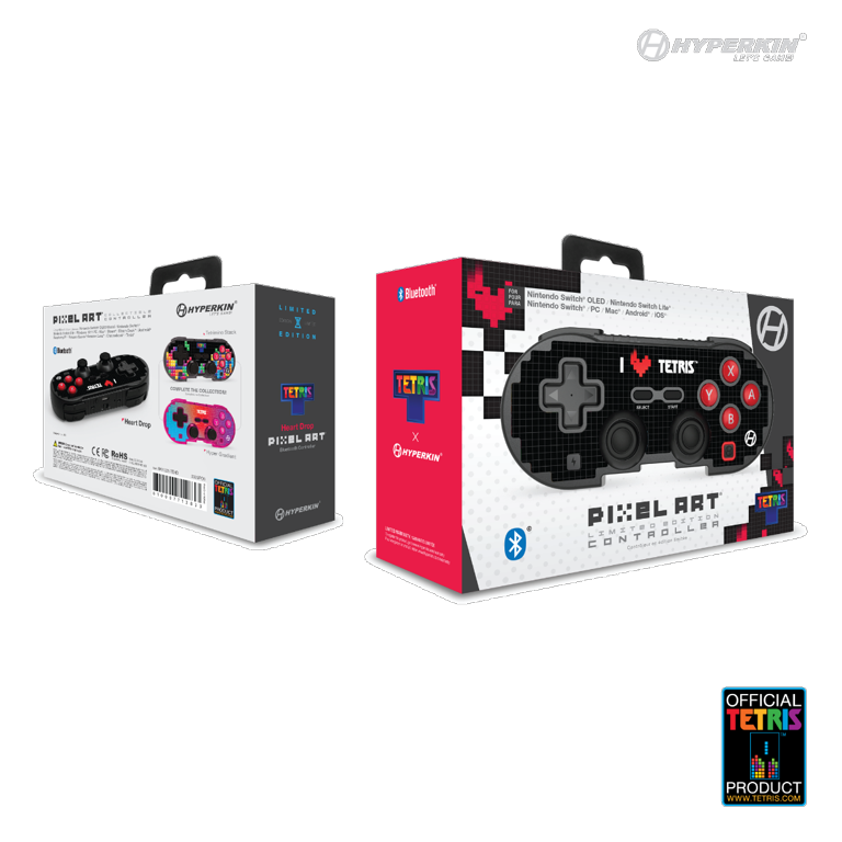 Officially Licensed Tetris x Hyperkin Limited Edition Pixel Art