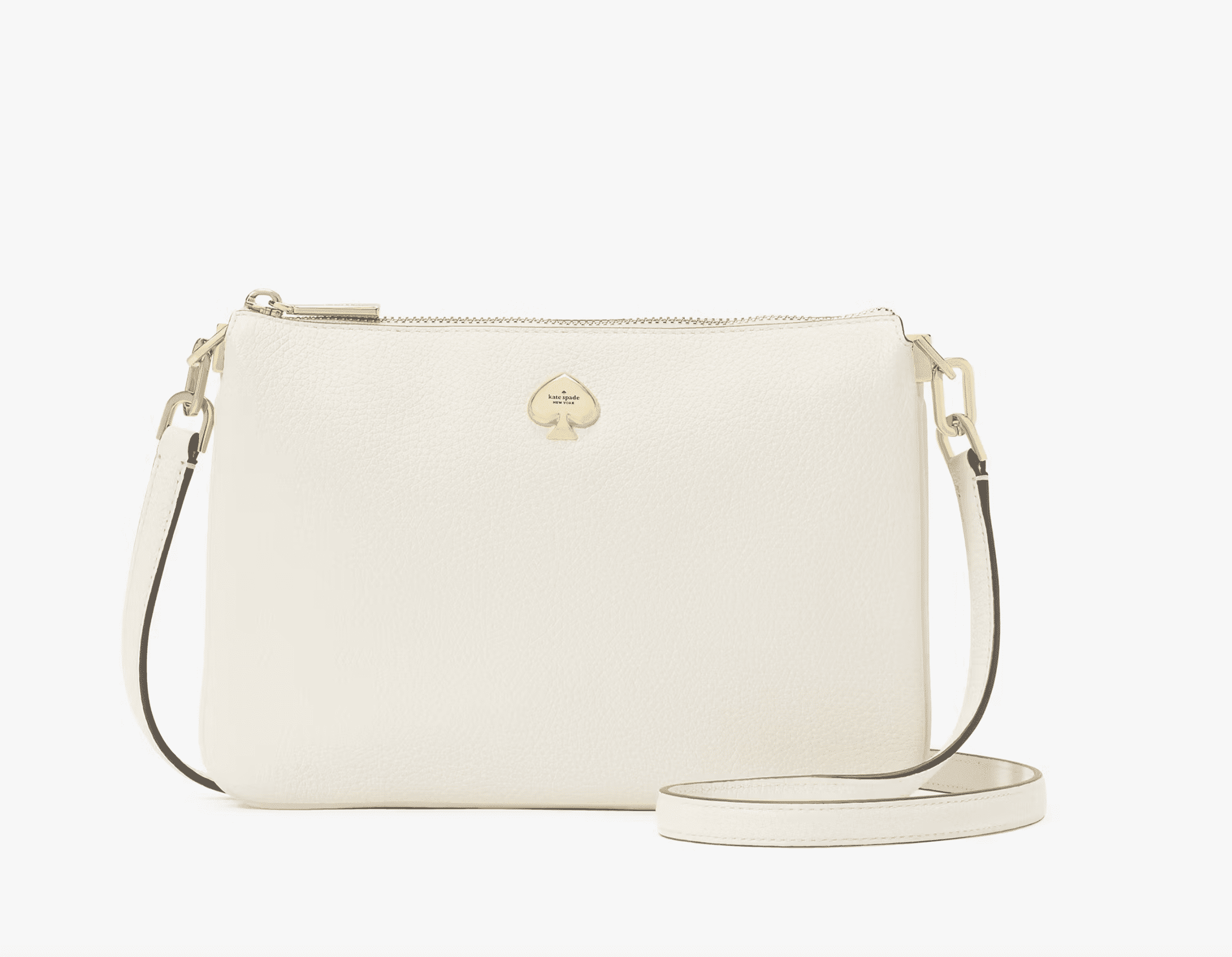 kate♤spade white moon Kate Spade Cara Large Zip Tote Shoulder Bag Lilac Moon Refined