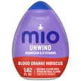 thumbnail image 3 of (12 pack) Mio Unwind Blood Orange Hibiscus Liquid Water Enhancer with Magnesium & B Vitamins, 1.62 fl oz Bottle, 3 of 20