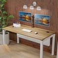 thumbnail image 4 of Mount-It! Dual Monitor Desk Stand, Fits 17"-32" Screen Sizes, Full Motion Mount, Ergonomic, 4 of 10