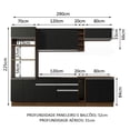 thumbnail image 3 of Cocina Integral Completa Modular Madesa Vicenza 290cm MN 02, 3 of 5