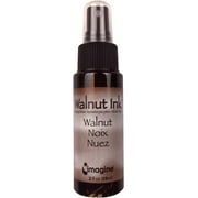 Tsukineko 2 Fluid Ounce Walnut Ink Antiquing Solution, Walnut