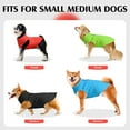 thumbnail image 5 of Soft Fleece Dog Sweater Vest with D Ring Leash - Warm Pullover Jacket for Small, Medium, Large Dogs 1Pack, 5 of 5