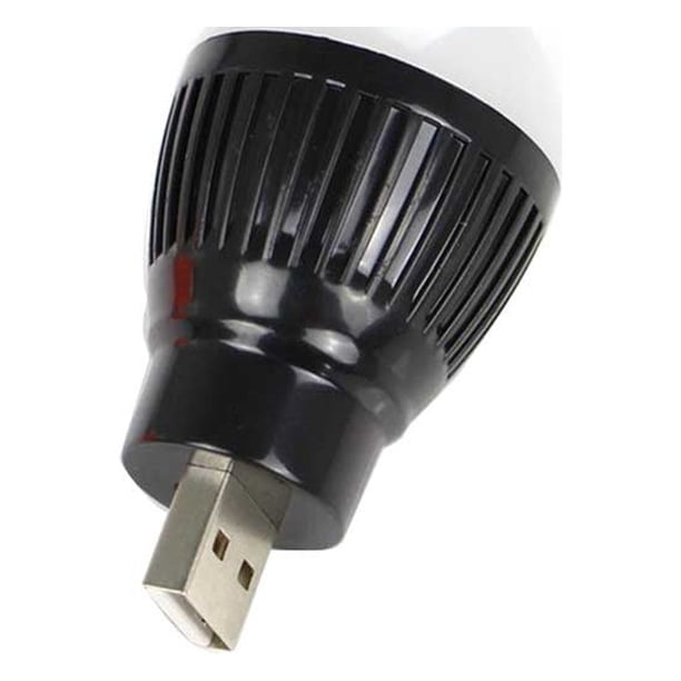 Methold Bombilla de luz alimentada por USB de viaje sin interruptor, bombillas de lectura de libros de plástico, linterna, accesorio de Electrónica Mezclado