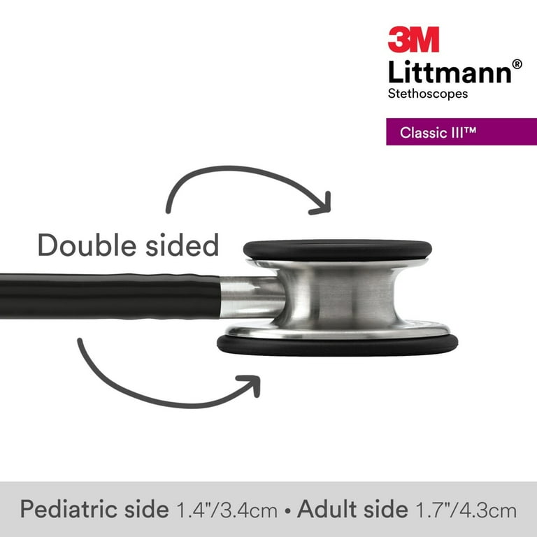 3M Littmann Classic III Monitoring Stethoscope, 5620, Stainless