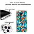 thumbnail image 4 of Tropic Jungle Case for iPhone 14 Pro Max,Aesthetic Colourful Floral Pattern Soft TPU Full Cover Case, 4 of 5