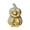 D, variant on Halloween Ceramic Glowing Pumpkin Lantern Desktop Ornament for Festive Home and Party Decor