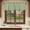 Green, variant on Yellow Burlap Texture Valances for Windows, Decorative Rod Pocket Window Valance Curtains, Farmhouse Vintage Yellow Short Curtain Drapes for Kitchen/Bathroom/Living Room, 2 Panels, 42" W x 18" L