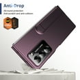 thumbnail image 4 of ELEHOLD Case For Samsung Galaxy Z Fold 7, HD Front Membrane Built-In Kickstand Military Grade Drop Protection, Anti-Fingerprint Lens Frame Cover Slim Fit Folding Case For Samsung Z Fold 7,Winered, 4 of 11