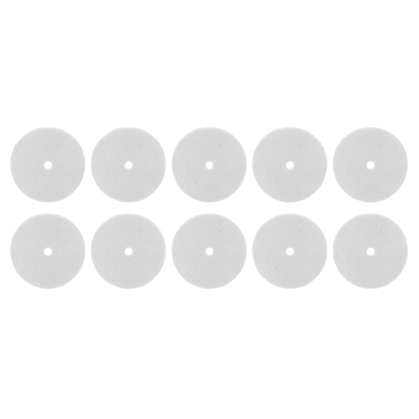 Fieltro De Platillo De Tambor, Ajuste Rápido, Fácil De Quitar, Fieltro De Tambor Estable, 10 Uds., Gris Para Clase De Música Para Instrumento De Música Crtynell Cocina, Decoración y Otros