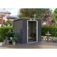 thumbnail image 1 of Relyard 4x6 Metal Outdoor Storage Garden Shed, 1 of 5