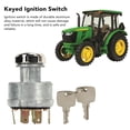 thumbnail image 4 of Keyed Ignition Switch, Easy To Install Ignition Starter Switch Fast Response AR58126  for Tractor, 4 of 7