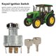 thumbnail image 4 of Interruptor de arranque con llave AR58126 ANGGREK Interruptor de encendido resistente a impactos para tractor, 4 of 8