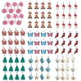 thumbnail image 1 of AGPTEK 12pcs Decorative Shower Curtain Hooks, 1 of 2