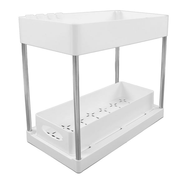 Under Sink Organizers, Slide Out Storage Baskets Large Capacity Home Organizers Kitchen Organization Cabinet Storage