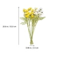 thumbnail image 2 of unbranded 8Ud Ramo Decorativo De Margaritas Artificiales Resistentes Para Escena De Y Fiesta, 2 of 7