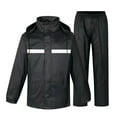thumbnail image 1 of Gaexia Men's Rain Suit Lightweight High Visibility Reflective Safety Jacket, Lightweight Rain Gear, Waterproof Rain Jacket with Pants, 1 of 4