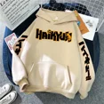 thumbnail image 2 of Haikyuu-Sudadera con capucha para hombre, jersey de Manga japonesa con estampado de Hip Hop, 2 of 5