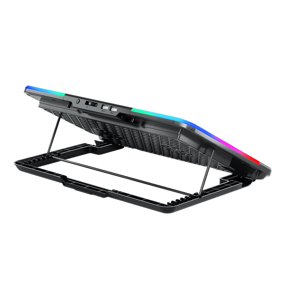 Base Enfriadora ACTECK FROOST RAW BE630 Laptop 15.6 pulgadas Altura Ajustable 6 Fan 2xUSB LED AC-940771