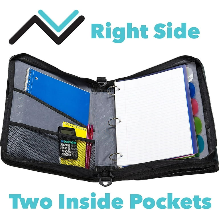 Case-it The Z Shape Zipper Binder - Two Binders in One Case-it The Z Shape Zipper Binder - Two Binders in One
