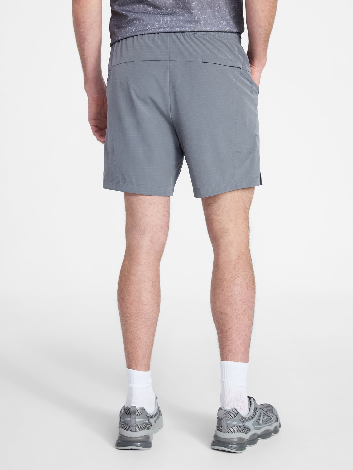 Athletic Works Men's and Big Men's Ripstop Shorts, 7" Inseam, Sizes XS-3XL