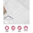 thumbnail image 6 of Navy Blue Grey Striped Kitchen Dish Towels for Drying Dishes Set of 4, Horizontal Lines Simple Minimalist Waffle Weave Microfiber Hand Tea Bathroom Towels Quick Dry & Absorbent Towel 12x12, 6 of 7