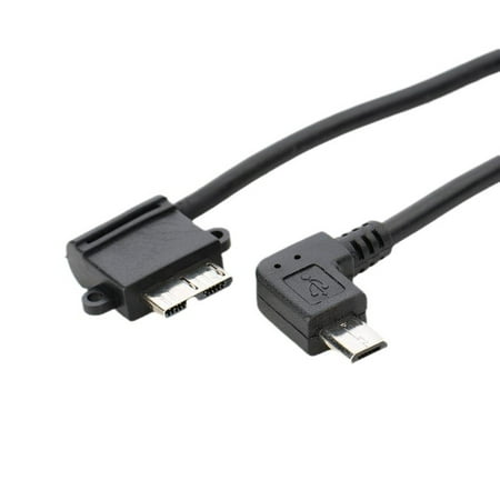 KAIXUDA USA Retractable Micro USB Male OTG Cable for Android Phone, Tablet & Digital Camera - High-Speed Data Transfer for Photos/Videos, 25cm