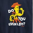 thumbnail image 3 of Toy Story - Do You Even Lift - Toddler & Youth Crewneck Fleece Sweatshirt, 3 of 5