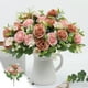 thumbnail image 4 of Ramo de rosas artificiales flores falsas para decoraciones de boda y arreglos florales para el hogar, 4 of 6