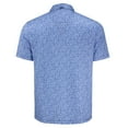 thumbnail image 3 of Men's Cutter & Buck Royal Chicago Cubs Big & Tall Pike Eco Flora Print Recycled Polo, 3 of 3
