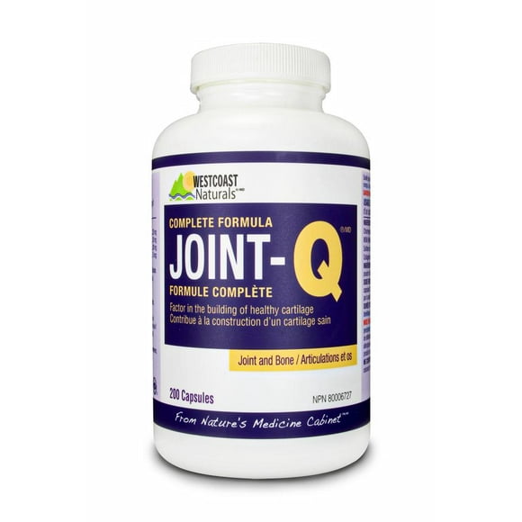 Westcoast Naturals Joint Q, a naturally boost to overall mobility after loss due to chronological factors, 200 Capsules