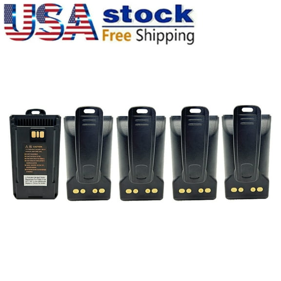 5Pack FNB-V134Li 2600mAh Li-ion Battery For  VX260 VX261 VX264  VX450 VX451 VX454 VX456 VX459 EVX261  EVX531 EVX534 EVX539 Portable Radio