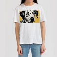 thumbnail image 4 of Dalmatians Classic 100% Cotton White T-Shirt for Men - Lightweight Breathable Tee for Everyday Casual Wear - Comfortable Crewneck Shirt with Timeless Design for Summer and Spring, 4 of 5