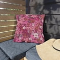 thumbnail image 3 of Outdoor Pillow In Floral Pattern, 3 of 4