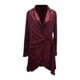 thumbnail image 4 of Vestido de lentejuelas Prolriy para mujer, moda de otoño e invierno, falda con cintura brillante, vestidos festivos para mujer, vestido de Nochevieja 2024, rojo M, 4 of 4