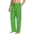 thumbnail image 3 of Kdxio St Patrick's Day Print Men's Sleep Pajama Pant Lounge Pants with Pockets, 3 of 8