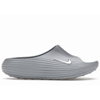 Nike Men\'s Light Gray Slide Sandals Nike Air Max Cirro Slides Sandals Mens 12 White Gray Orange  main image 3