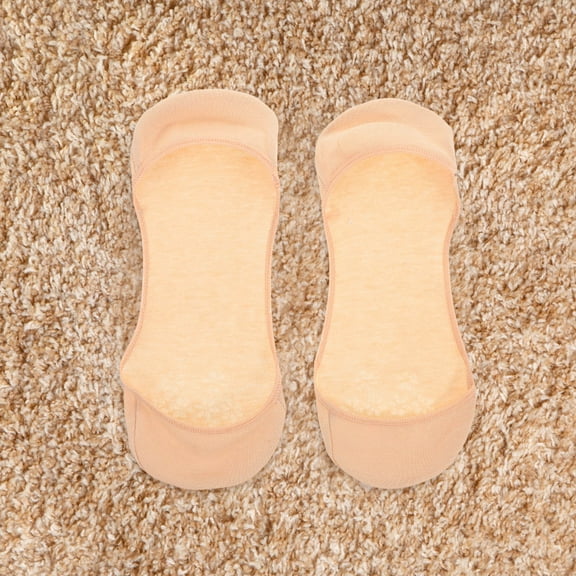 Worgeous 1 Pair Of Women No Show Socks Non-Slip Cotton Socks Cotton No Show Socks Short Boot Socks Ankle Socks Bootie Socks Short Socks For Men Women